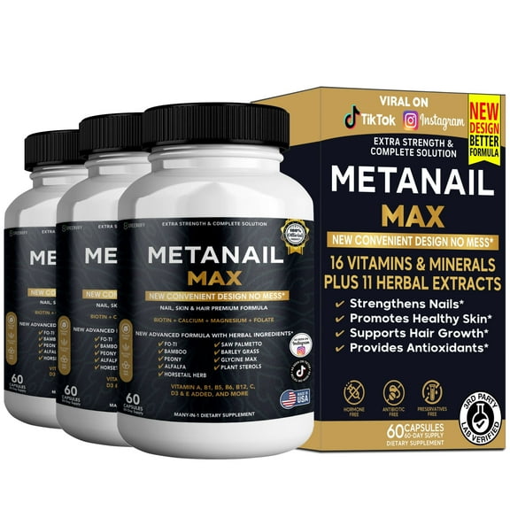 GreenVify Metanail Max Nail Health Support Supplement