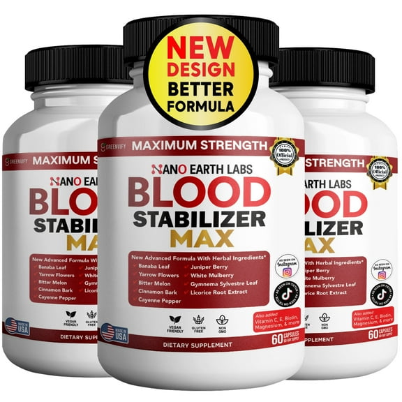 GreenVify Nano Earth Labs Blood Stabilizer Max