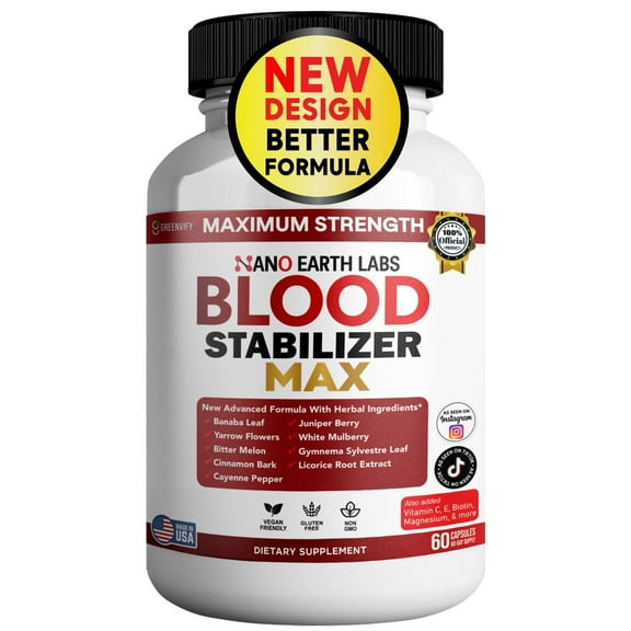GreenVify Nano Earth Labs Blood Stabilizer Max