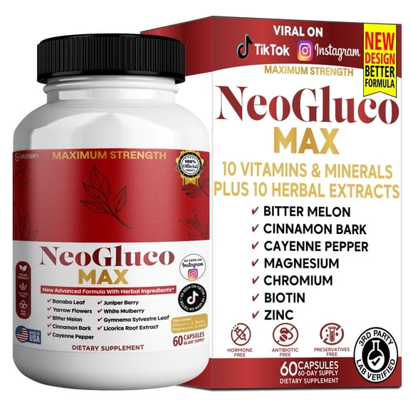 GreenVify Neo Gluco Max – Daily Glycemic & Metabolic Support Formula