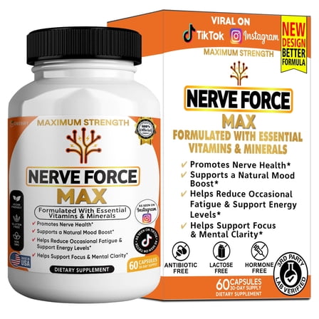 GreenVify Nerve Force Max – Advanced Daily Nerve Wellness & Nutritional Support Formula