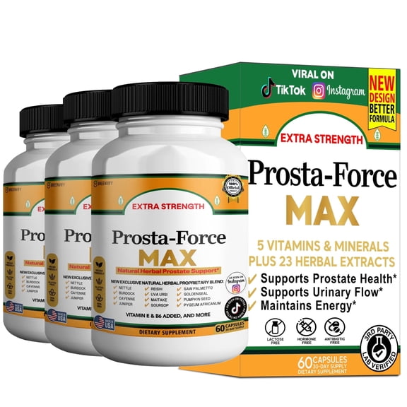 GreenVify ProstaForce Max – Prostate & Urinary Support Formula for Men