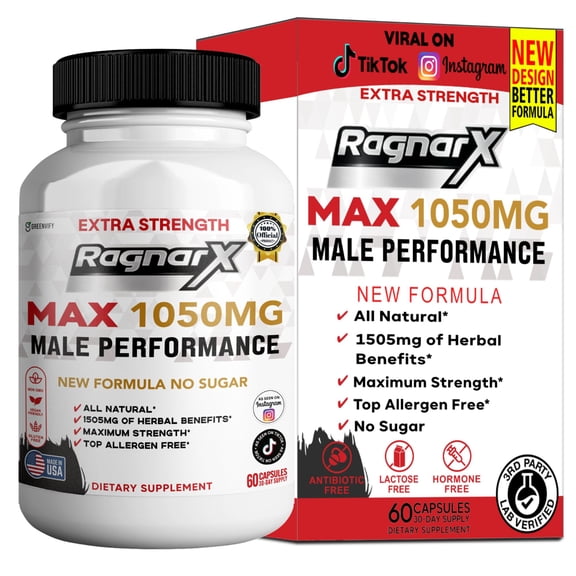 GreenVify RagnarX Max Daily Energy & Active Lifestyle Support Supplement