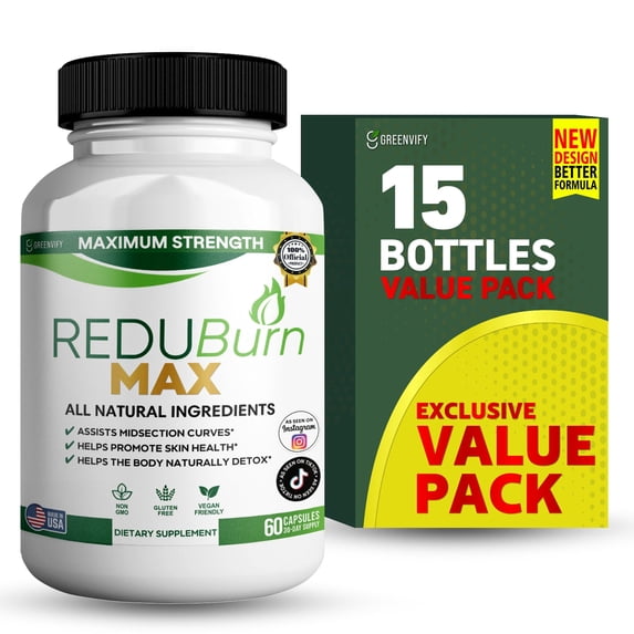 GreenVify ReduBurn Max – Advanced Metabolism & Weight Management Support Supplement