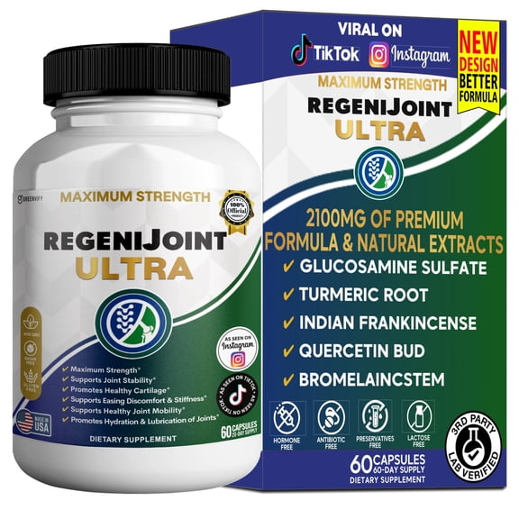 GreenVify RegeniJoint Ultra  Joint Comfort & Mobility Support Formula