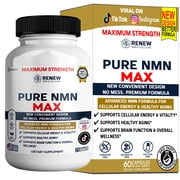 GreenVify Renew Skin & Cellular Pure NMN Max Supplement   Supports Cellular Energy, Skin Health & Daily Wellness