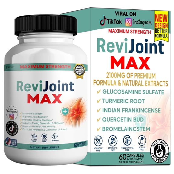 GreenVify ReviJoint Max – Daily Joint, Mobility & Bone Wellness Support Dietary Supplement