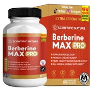 GreenVify Scientific Nature Berberine Max Pro Metabolic Support Supplement Supports Glucose Metabolism & Daily Wellness