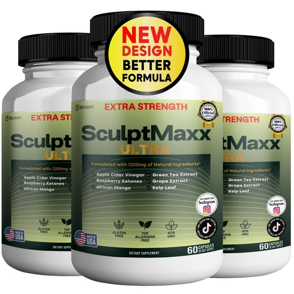 GreenVify SculptMaxx Ultra  Advanced Metabolism Support & Daily Wellness Formula,