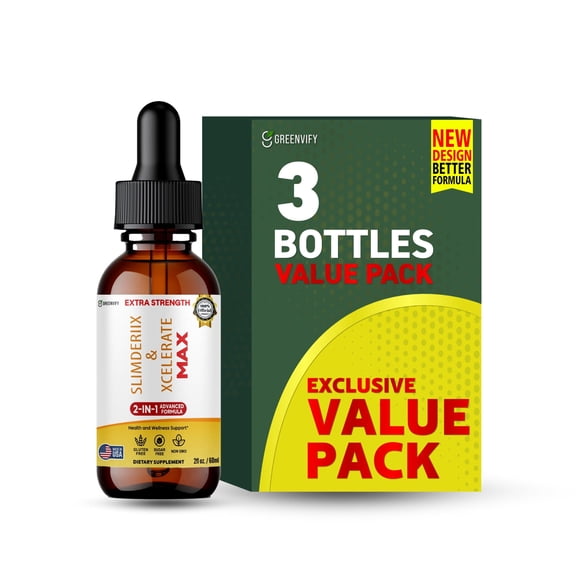 GreenVify Slimderiix & Xcelerate Max  Metabolic & Active Lifestyle