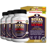 GreenVify Steel Bite Pro Fun Chew Ultra   Advanced Oral Care Support Chewable Tablets