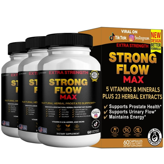 GreenVify Strong Flow Max – Daily Vitality, Energy & Wellness Support Formula