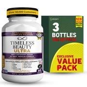 GreenVify Timeless Beauty Ultra Dietary Supplement Capsules   Beauty Nutritional Supplement for Adults   Easy-to-Swallow Capsules