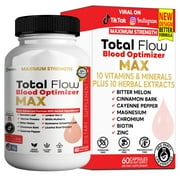 GreenVify Total Flow Capsules Max   Daily Vitality & Wellness Support Formula,