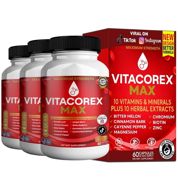 GreenVify Vitacorex Max – Daily Multivitamin & Core Wellness Support Dietary Supplement