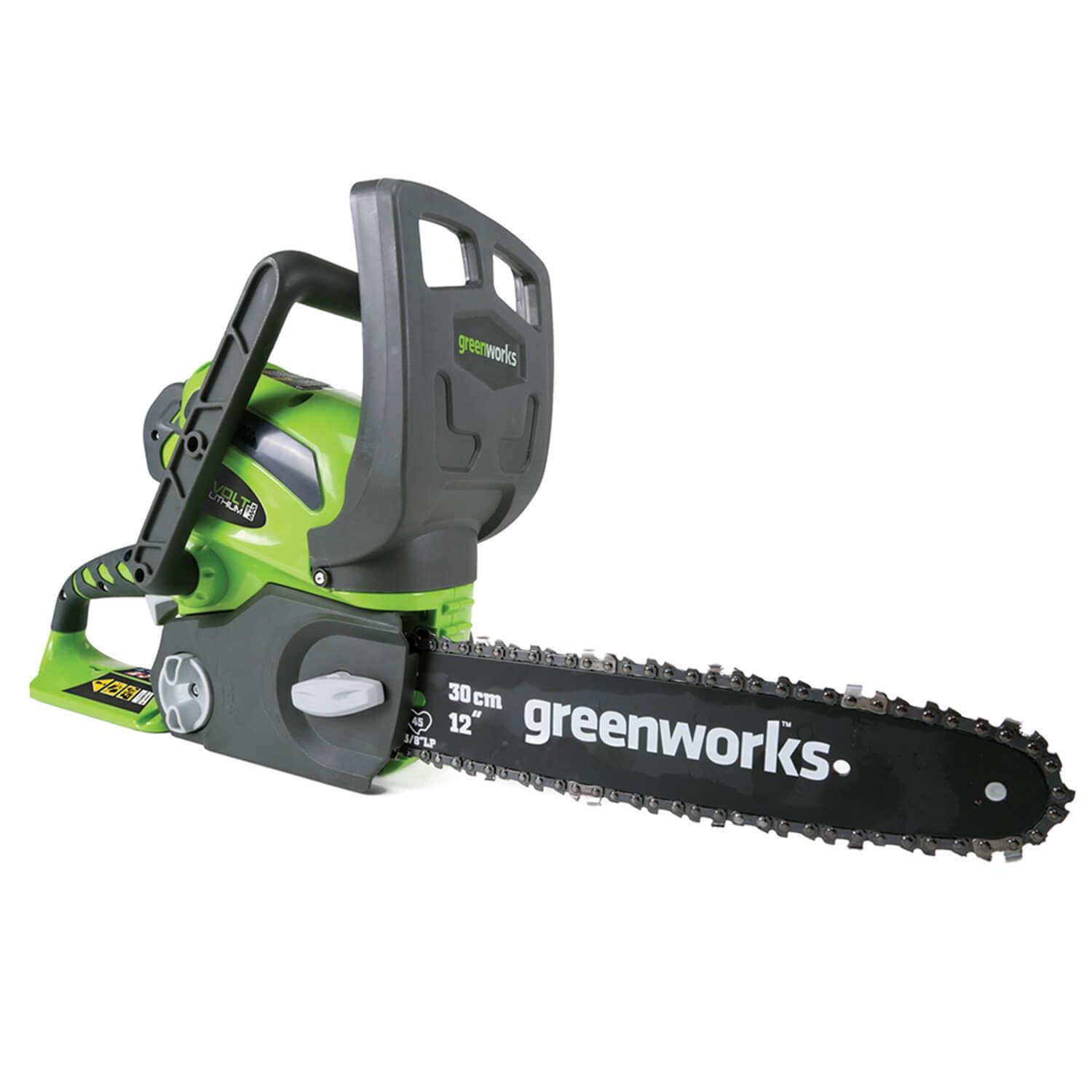 GreenWorks 20292 40V 12" Cordless Chainsaw, Battery and Charger Sold Separately - image 1 of 14