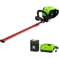 thumbnail image 1 of Greenworks Pro 80V 26" Brushless Hedge Trimmer (1.2" Cutting Capacity), 2Ah Battery and Rapid Charger Included HT80L211, 1 of 11