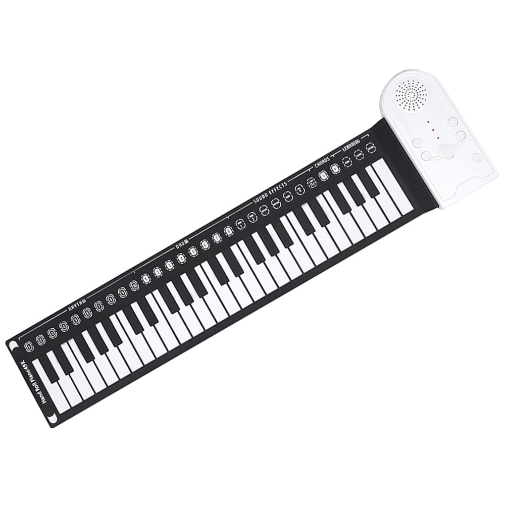 Greenadscape 1 Set Foldable Roll-Up Piano for Musical Education and Home Use