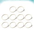 thumbnail image 1 of Greenadscape 10Pcs Embroidery Circle Frame for Wall Decorations Beige 15.00X15.00X1.00CM, 1 of 8