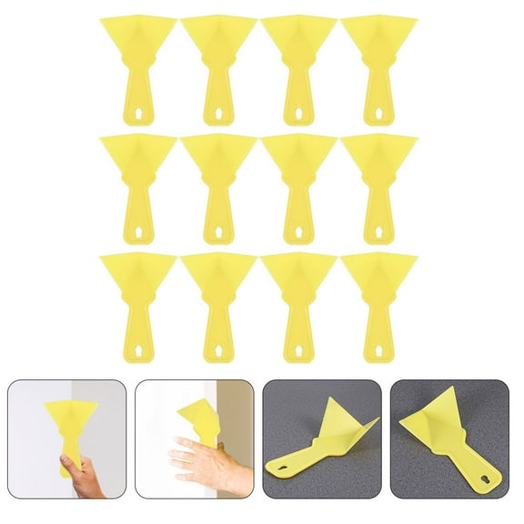 Greenadscape 12Pcs ABS Plastic Drywall Corner Tool for DIY Projects and Grout Removal