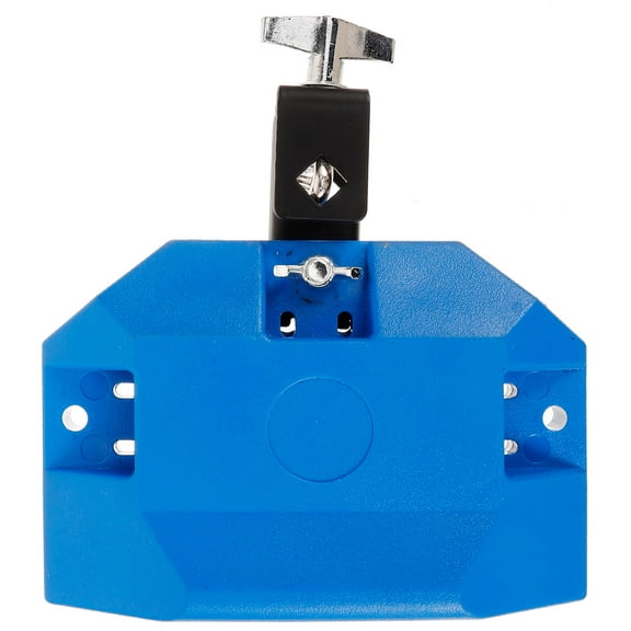 Greenadscape 1Pack Blue Plastic Triangular Cowbell For Music Performance With High Welding Process Percussion Accessories