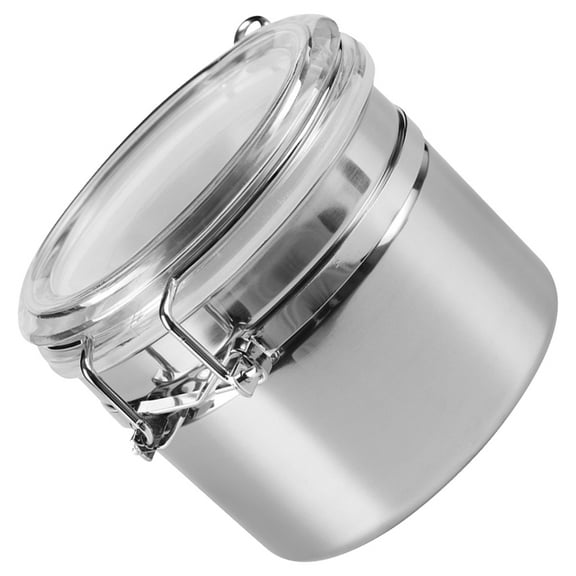 Greenadscape 1Pack Food Storage Can Jars To Store Food With Lids Airtight Moisture Preservation For Camping 5 Inches