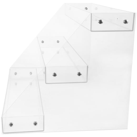 Greenadscape 1Pcs Multi-level Display Stand For Beverage Showcase Retail Environment Home Use
