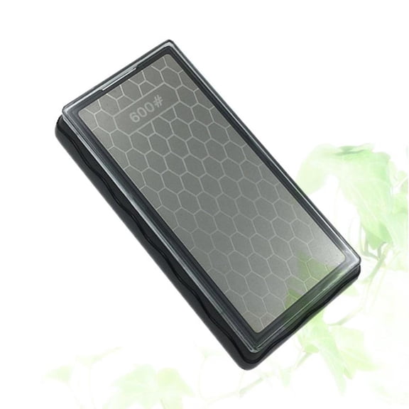 Greenadscape 1Pcs Round Double-Sided Sharpening Stone for Tool Sharpening Outdoor Activities