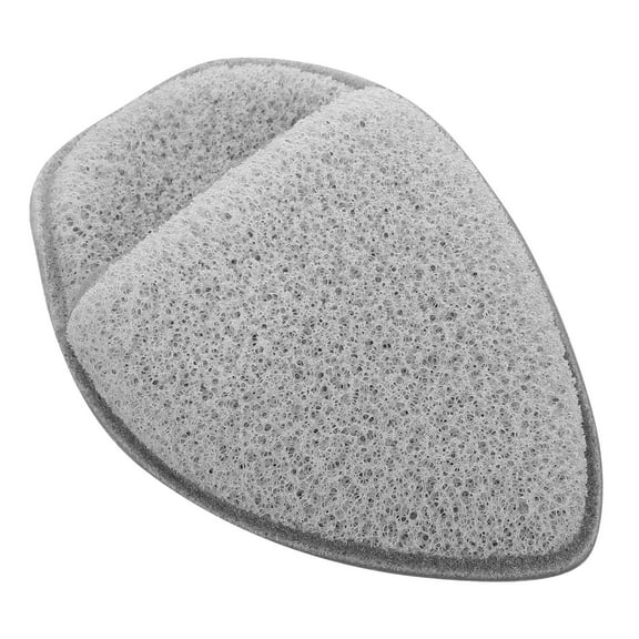 Greenadscape 1Set Skin Scrubber For Face Grey Hydrophilic Exfoliating Device 10.4X2.6In