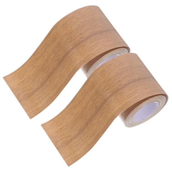Greenadscape 2 Rolls Rectangular PVC Baseboard Trims for Indoor Decoration Peel and Stick Baseboard 196.50X1.97X0.004In