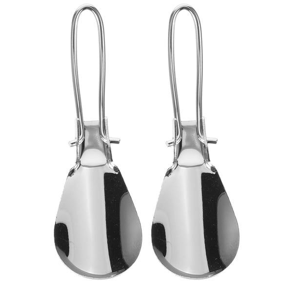 Greenadscape 2Pcs Elderly Shoe Horn with Ergonomic Handle Design for Senior Adults Travel Daily Use 4.5x1.4in