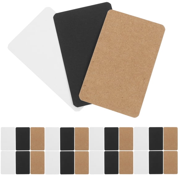 Greenadscape 300Pcs White Diy Flash Cards Double Sided Blank Flash Cards For Expressing Wishes