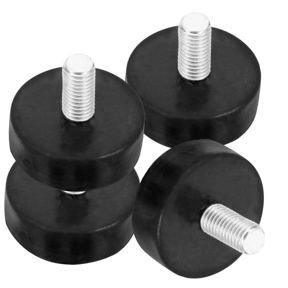 Greenadscape 4-Pack Desk Feet for Work Tables with Noise Reduction, 1.6 x 1.6 x 1.4 Inches, and Stable Furniture Pads