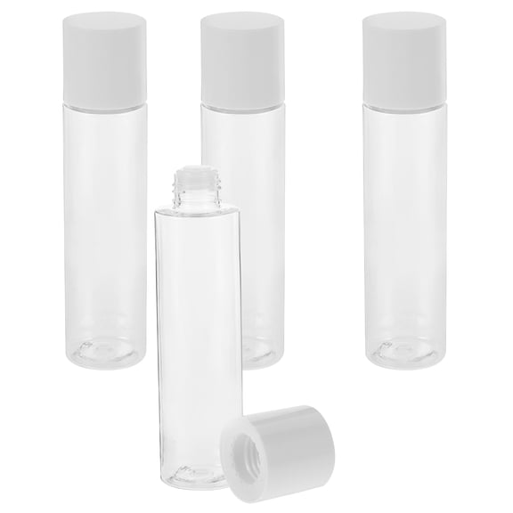 Greenadscape 4Pcs Travel Size Toiletry Containers Refillable Dispensing Bottles For Travelers Beauty Enthusiasts 150ml