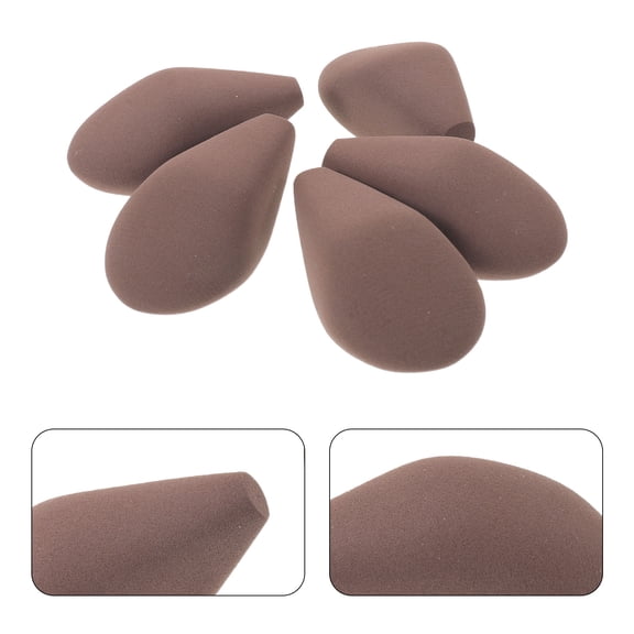 Greenadscape 5 Pcs Seamless Makeup Sponge Eggs, Makeup Blender Set for Liquid, Cream, Powder Foundation Application