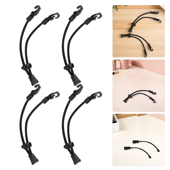 Greenadscape 6Pcs Behind Ear Mask Holder Black with Quick Adjustment and Long Term Comfort for Outdoor