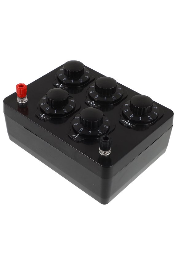 Assortment Resistor Resistance Box Adjustable For Physics Experiments Educators 1Pack