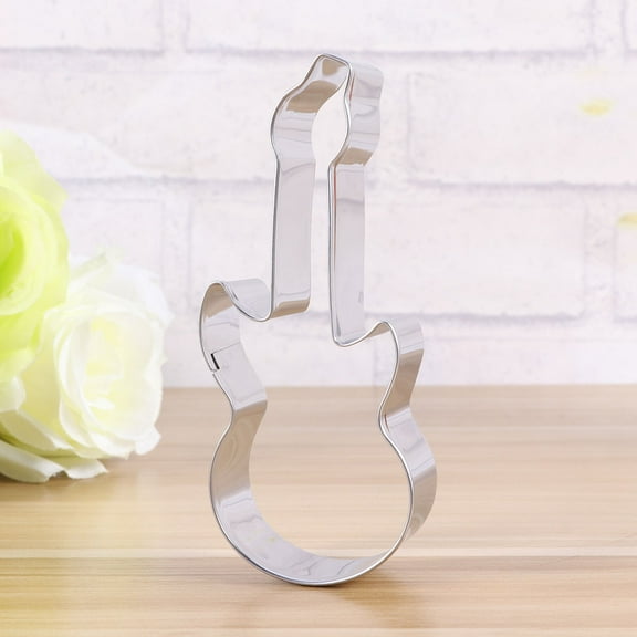 Greenadscape Big Guitar Shaped Baking Mould 1Pack for Cake Making Mould and Shaping Fondant