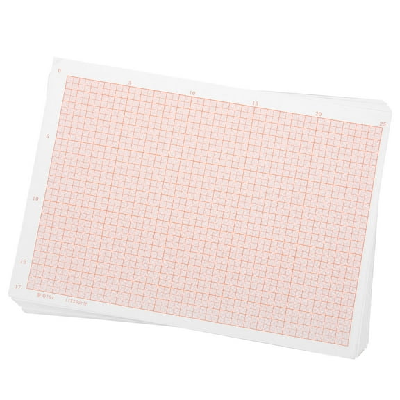 Greenadscape Coordinate Grid Paper for Field Sketching 100 Sheets A4 Pink