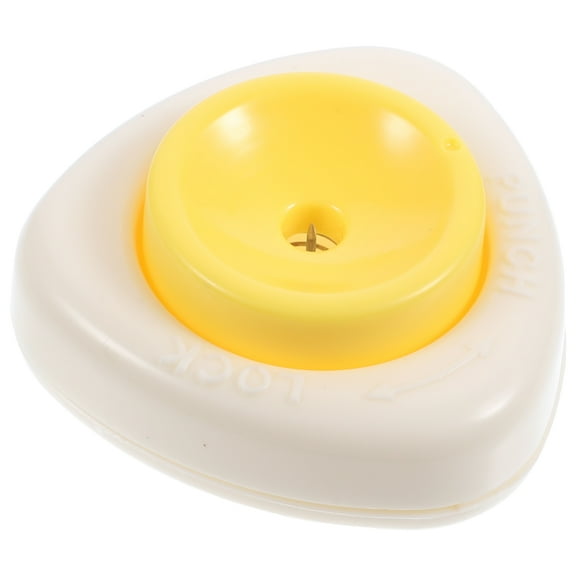 Greenadscape Egg Hole Making Tool with Square Base for Easier Peeling and Handling of Eggs 1Set