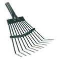 thumbnail image 1 of Greenadscape Gardening Tool Rake 1Set High-Carbon Steel 11.59X9.55X2.16in for Leaf and Grass Clearing Yard Work Landscaping, 1 of 8
