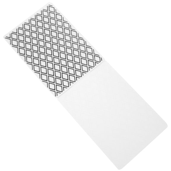 Greenadscape 3D Plastic Embossing Folder Template 1 Pack for Craft Projects and Scrapbooking