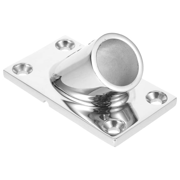 Greenadscape Stainless Steel Closet Rod Brackets for Boats and Inflatable Watercraft, Finish