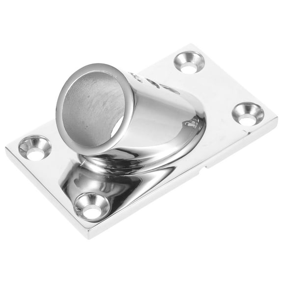Greenadscape Stainless Steel Closet Rod Brackets for Ships and Inflatable Boats Silver