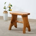 thumbnail image 1 of Greenage Rustic Cedar Roots A-Leg Stool, 20"x13"x18"H, 1 of 14