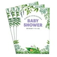 thumbnail image 1 of Greenary Cute Baby Shower Invitation Card Set of 30 Adorable Design High-Quality Paper Perfect for Baby Boy or Girl Celebration 5x7 in, 1 of 3