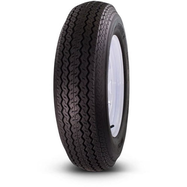 Greenball Towmaster 225/75D15 8Ply Bias Trailer Tire and Wheel
