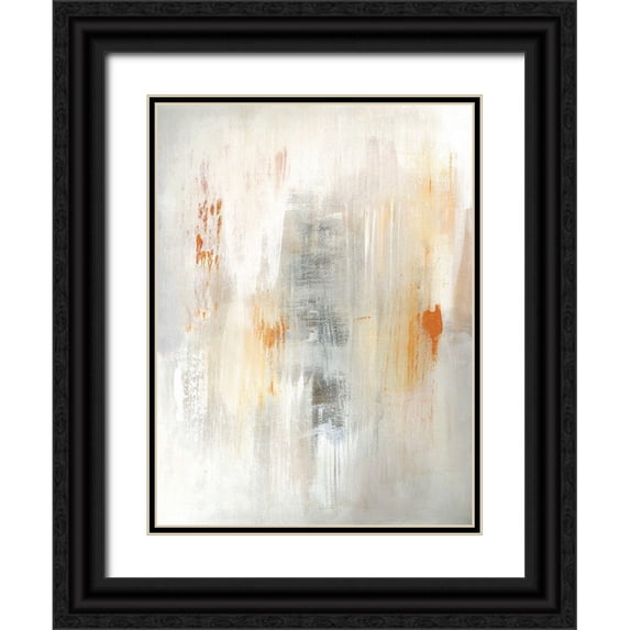 Greenberg, Ilana 12x14 Black Ornate Wood Framed with Double Matting Museum Art Print Titled - Far and Away