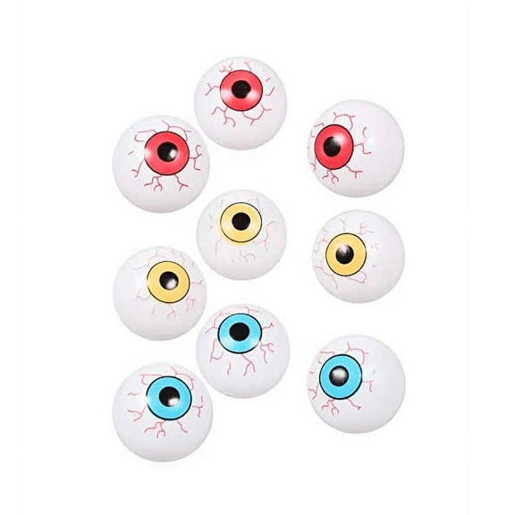 Greenbrier Eyeball ping Pong Balls for Halloween or Table Tennis, 2 Colors, 24 PCS Total