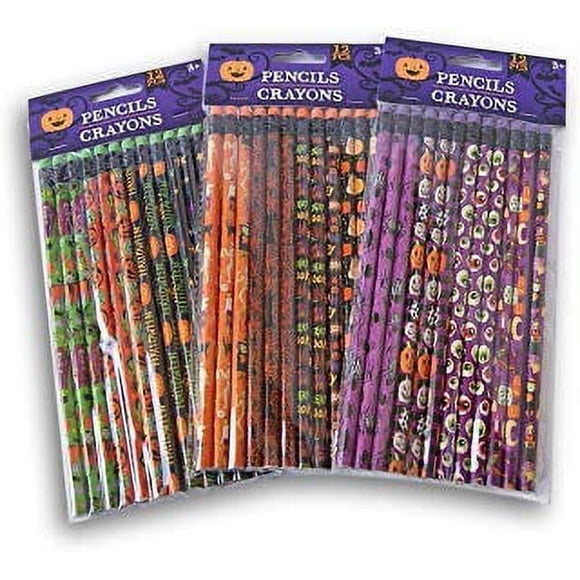 Halloween pencils